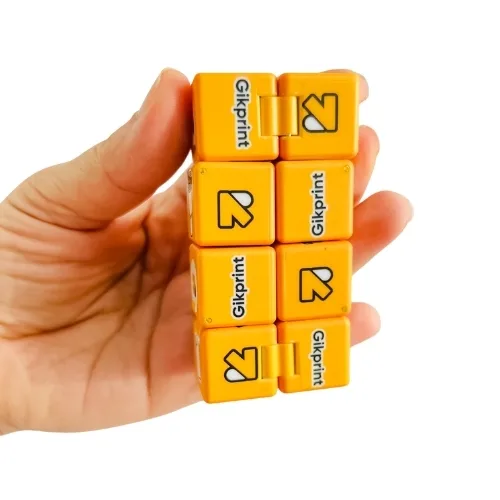 cubo publicitario infinito personalizado para merchandising corporativo