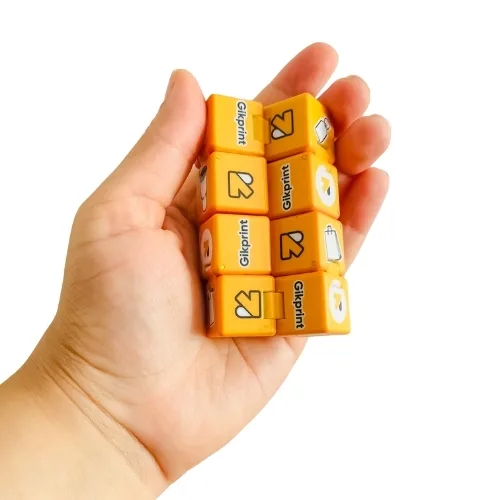 cubo publicitario infinito personalizado para merchandising corporativo