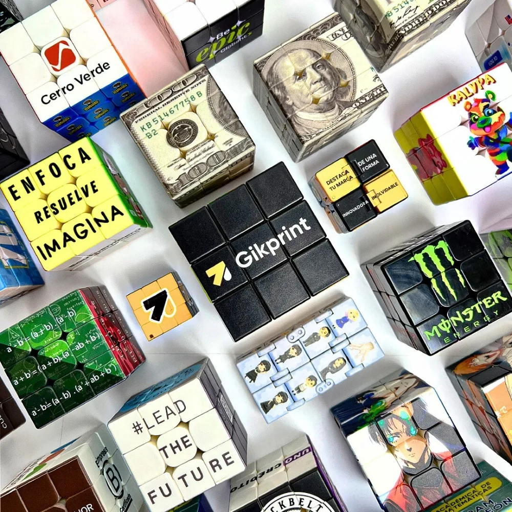 Cubo Rubik 3x3 blanco para personalizar - Image 5